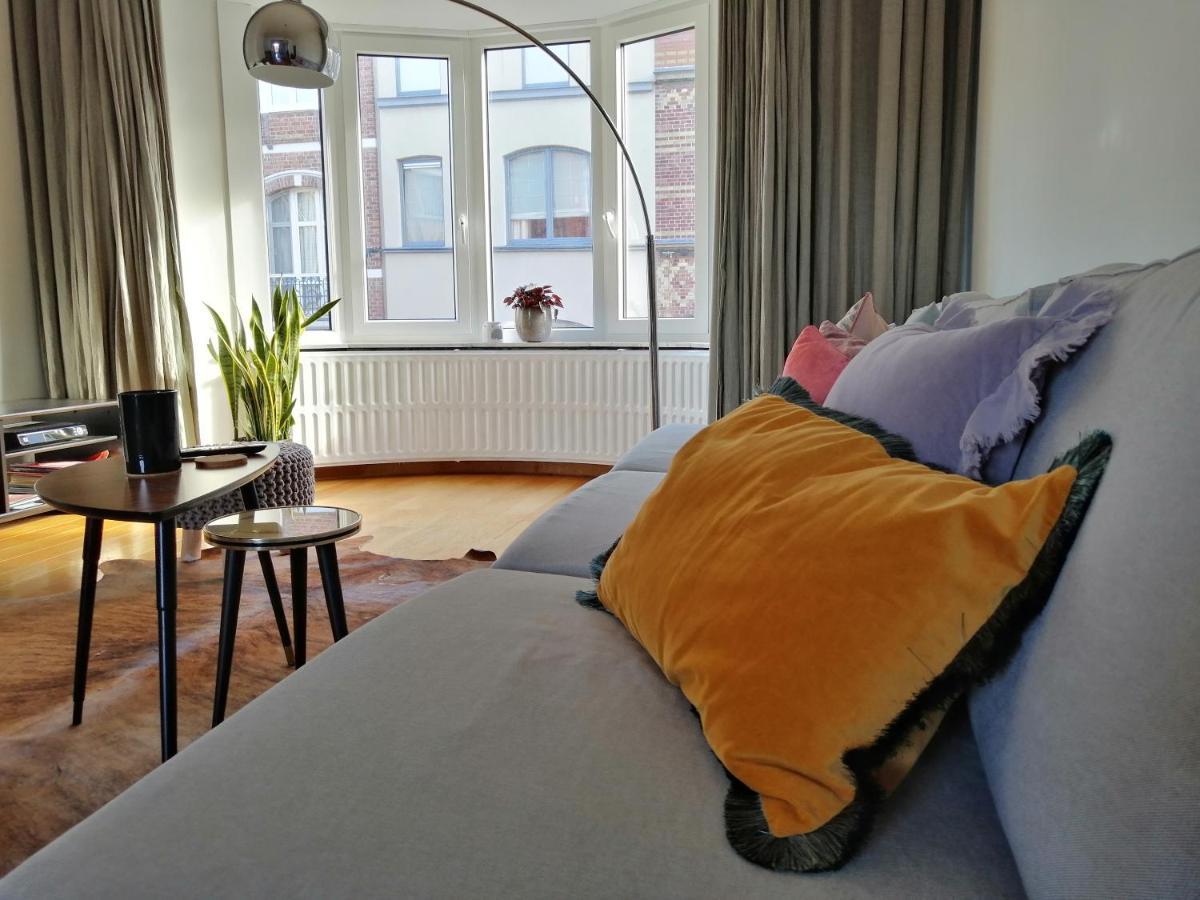 Large Apartment 800M From The Beach 90 Square Meters 오스텐드 외부 사진
